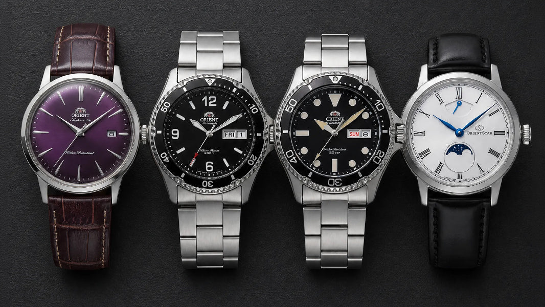 Bambino, Mako II, Kamasu, and Orient Star 