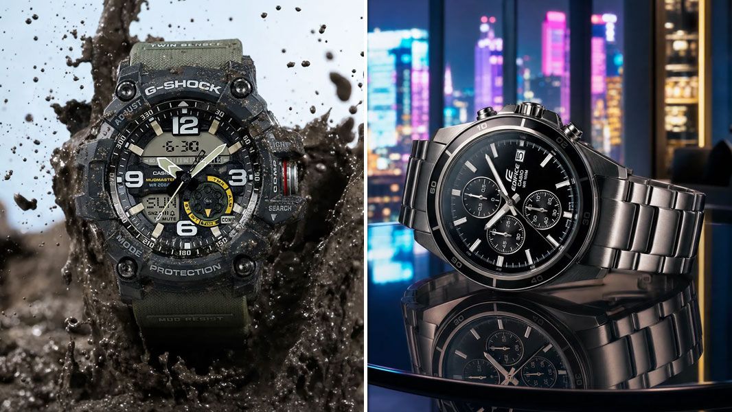 g shock and edifice