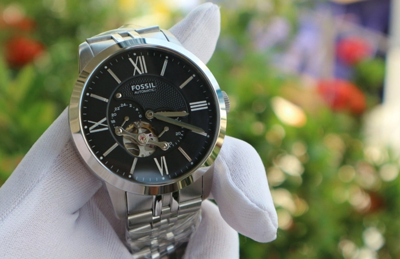 Fossil Townsman Automatic Skeleton ME3107 Men’s Watch