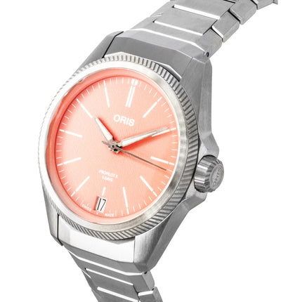 Oris Propilot X Calibre 400 Titanium Salmon Dial Automatic 01-400-7778-7158-07-7-20-01TLC 100M Unisex Watch