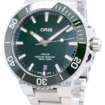 Oris Aquis Date 01-733-7732-4157-07-8-21-05PEB Automatic 300M Men's Watch