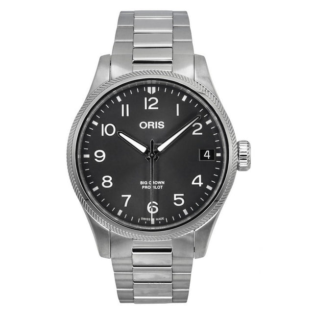 Oris Big Crown ProPilot Stainless Steel Grey Dial Automatic 01 751 7761 4063-07 8 20 08P 100M Men's Watch