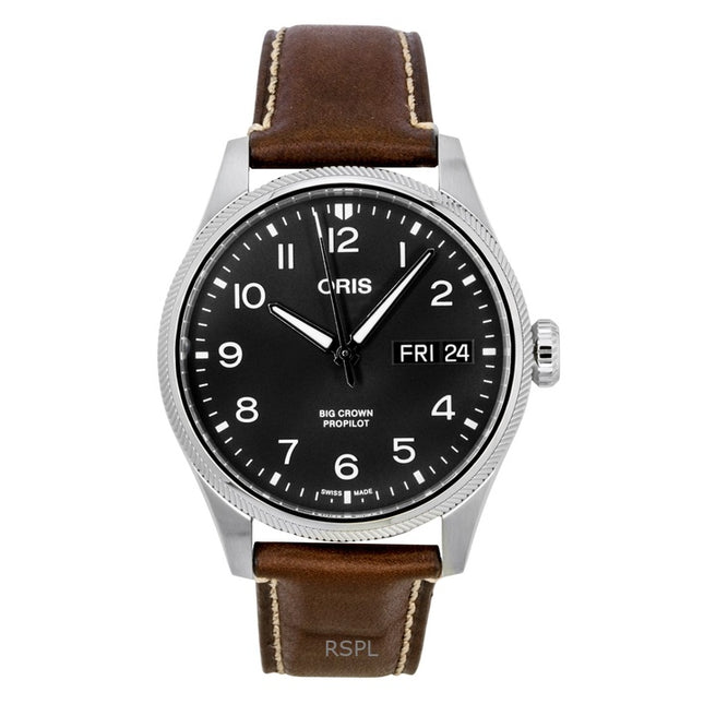 Oris Big Crown ProPilot Big Day Date Grey Dial Automatic 01 752 7760 4063-07 5 22 07LC 100M Men's Watch