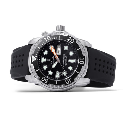 Ratio FreeDiver Helium-Safe 1000M Sapphire Automatic 1068HA90-34VA-BLK Men's Watch