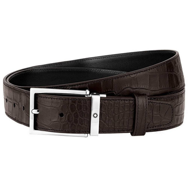 Montblanc 126739 Brown Men's Leather Belt