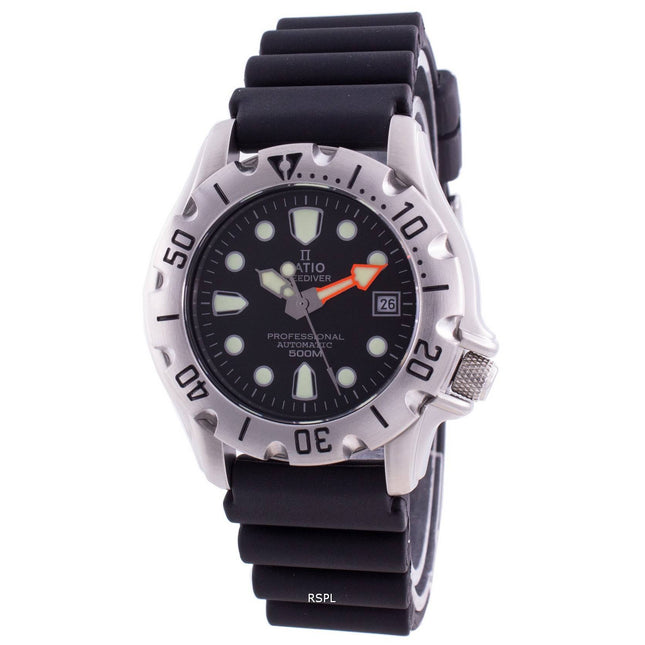 Ratio FreeDiver Professional 500M Sapphire Automatic 32BJ202A-BLK Men's Watch