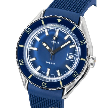 Doxa Sub 200 Caribbean Stainless Steel Blue Dial Automatic Diver's 799.10.201.32 200M Men's Watch