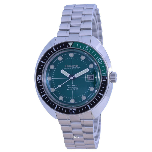 Bulova 70s Oceanographer Archive Devil Special Edition Automatic 96B322 200M Mens Watch