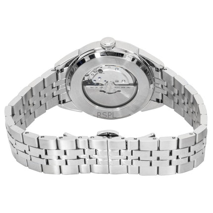 Bulova Sutton Stainless Steel Blue Dial Automatic 96B425 Men's Watch