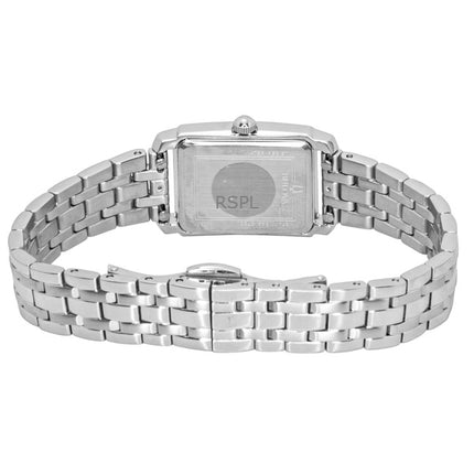Bulova Sutton Diamond Accents Stainless Steel Grey Mother of Pearl Dial Quartz 96P252 Women's Watch