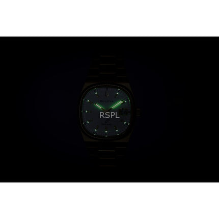 Bulova Super Seville Gold Tone Stainless Steel White Dial Quartz 97B223 Men's Watch