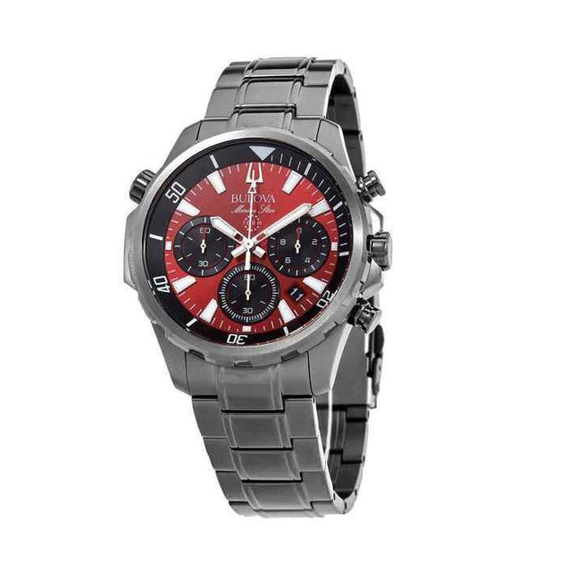 Bulova Sutton Automatic Skeleton Dial 97A161 100M Mens Watch