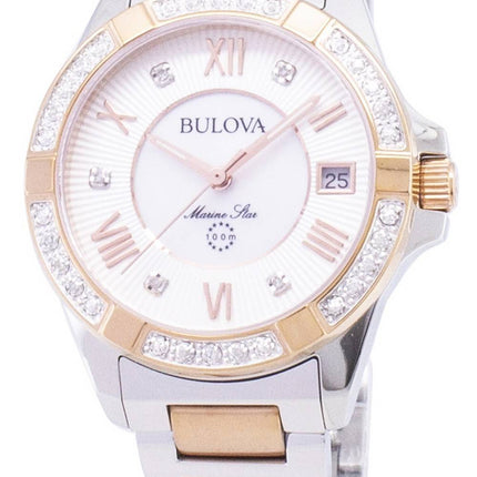 Bulova Marine Star 98R234 Diamond Accent Quartz Women's Watch