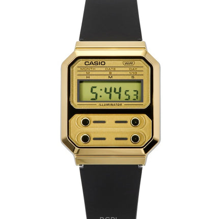 Casio Vintage Digital Resin Strap Quartz A100WEFG-9A Unisex Watch