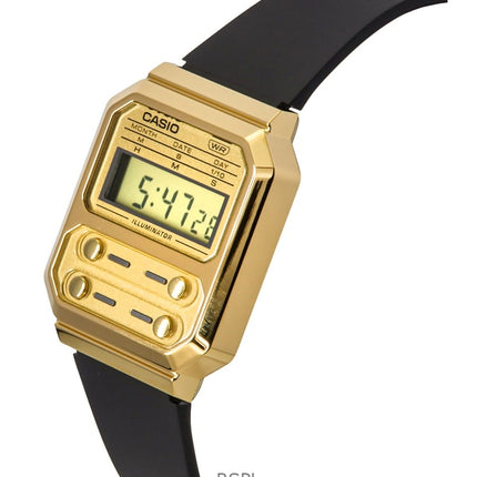 Casio Vintage Digital Resin Strap Quartz A100WEFG-9A Unisex Watch