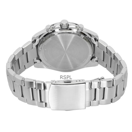 Citizen Chronograph Stainless Steel Black Dial Quartz AN8230-59E 100M Men's Watch