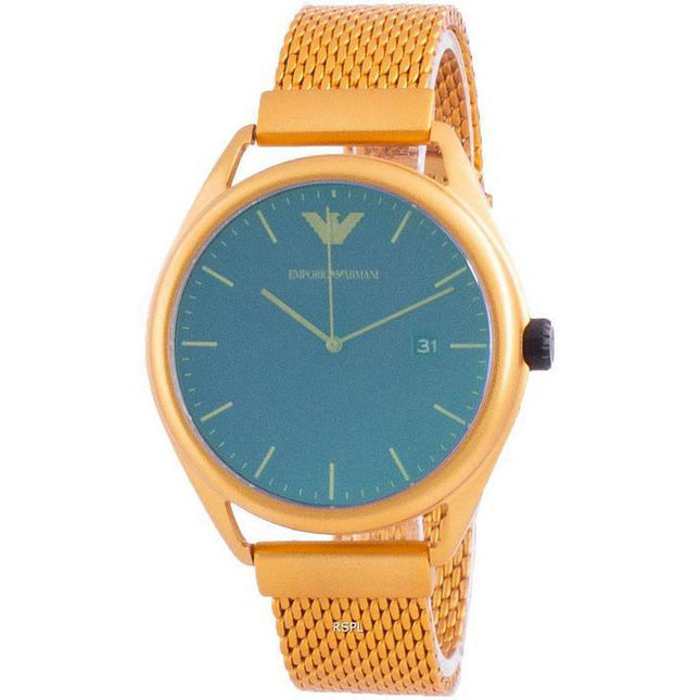 Emporio Armani Matteo Purple Dial Quartz AR11327 Mens Watch