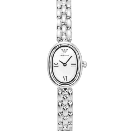 Emporio Armani Stainless Steel Mother Of Pearl Dial Quartz AR11720 Women's Watch