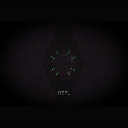 Emporio Armani Stainless Steel Black Skeleton Dial Automatic AR60093 Men's Watch