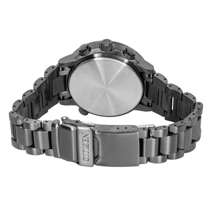Citizen Promaster Navihawk A-T Chronograph Stainless Steel Silver Dial Eco-Drive Diver's AT8304-57A 200M Men's Watch