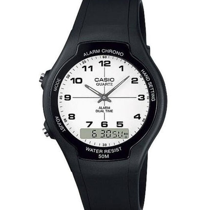 Refurbished Casio Analog Digital Dual Time AW-90H-7BVDF AW90H-7BVDF Men's Watch