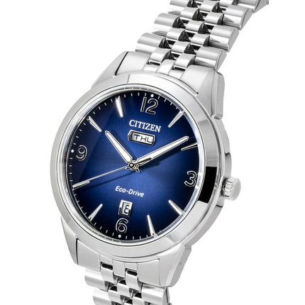 Citizen Rolan Stainless Steel Blue Dial Eco-Drive AW0150-53L 100M Men's Watch