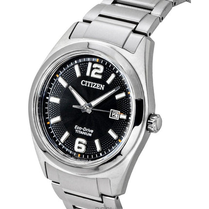 Citizen Super Titanium Black Dial Eco Drive AW1641-81E Men's Watch