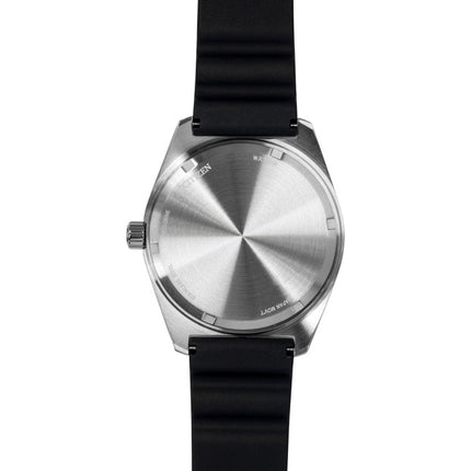 Citizen Eco-Drive Black Rubber Strap Black Dial Solar AW1889-00E 100M Men's Watch