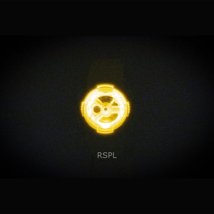 Casio Baby-G Analog Digital Resin Strap Yellow Dial Quartz BA-110AH-9A 100M Women's Watch