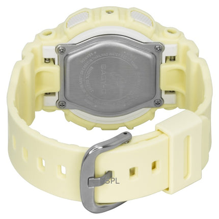 Casio Baby-G Analog Digital Resin Strap Yellow Dial Quartz BA-110AH-9A 100M Women's Watch