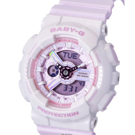 Casio Baby-G Analog Digital Resin Strap Pink Dial Quartz BA-110PD-4A 100M Women's Watch