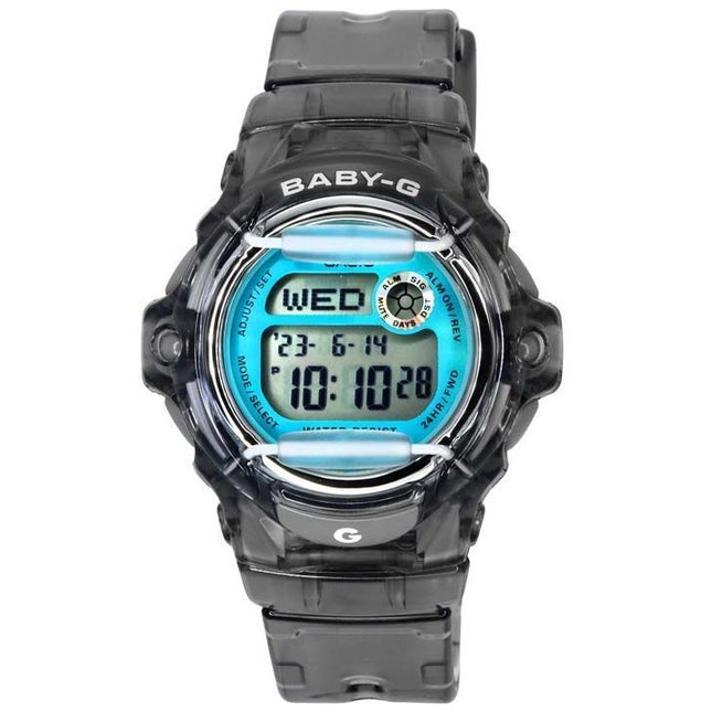 Casio Baby-G Digital Grey Resin Strap Quartz BG-169U-8B 200M Women's Watch