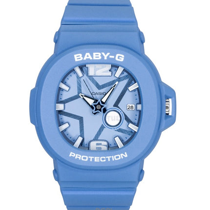 Casio Baby-G Analog Resin Blue Dial Quartz BGA-10D-2A2 100M Women's Watch