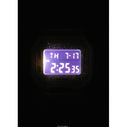 Casio Baby-G Digital Transparent Resin Strap Quartz BGD-565GC-7 100M Women's Watch