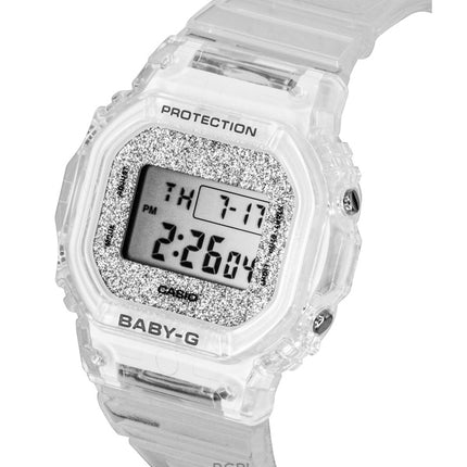 Casio Baby-G Digital Transparent Resin Strap Quartz BGD-565GC-7 100M Women's Watch