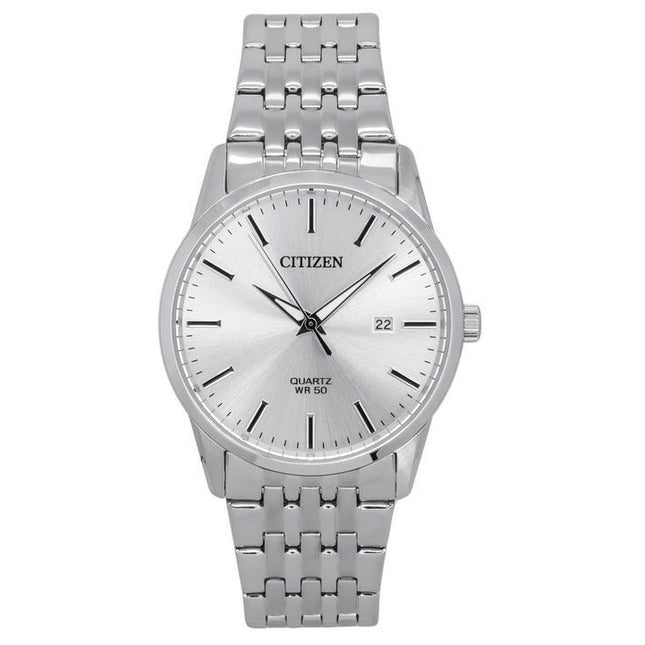 Citizen Stainless Steel Bracelet Silver Dial Quartz BI5000-87A Mens Watch