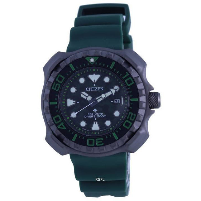 Citizen Promaster Polyurethane Strap Eco-Drive BN0228-06W 200M Mens Watch