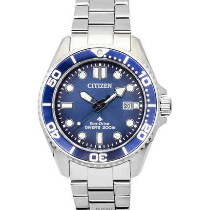 Citizen Promaster Dive Stainless Steel Blue Dial Eco-Drive BN0260-54L 200M Men's Watch