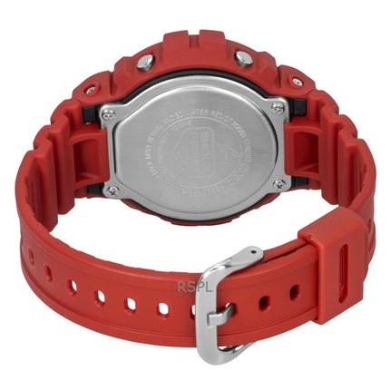 Casio G-Shock Digital Red Bio-Based Resin Strap Quartz DW-6900RRB-4 200M Men's Watch