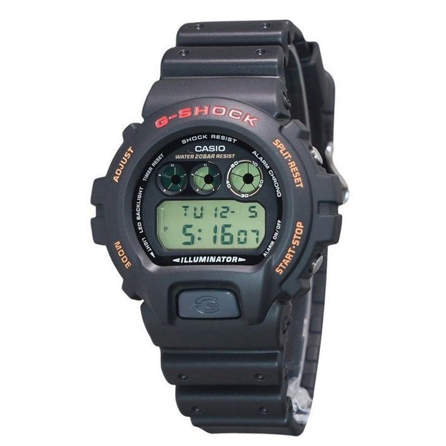 Casio G-Shock Digital Resin Strap Quartz DW-6900UB-9 200M Mens Watch