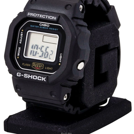Casio G-Shock Nano Digital Black Bio-Based Resin Strap Quartz DWN-5600-1 200M Unisex Watch