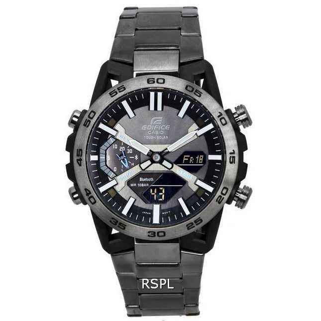 Casio Edifice Sospensione Analog Digital Solar ECB-2000DC-1A ECB2000DC-1 100m Men's Watch