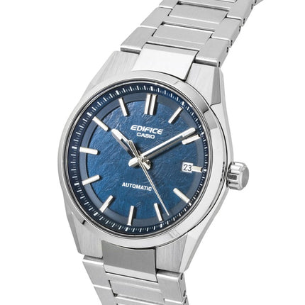 Casio Edifice Analog Blue Dial Stainless Steel Automatic EFK-110D-2A 100M Men's Watch