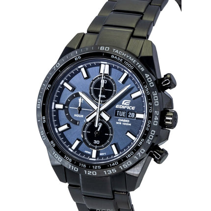 Casio Edifice Analog Chronograph Stainless Steel Blue Dial Quartz EFR-574DC-2AV 100M Men's Watch