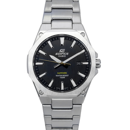 Casio Edifice Slim Line Black Dial Quartz EFR-S108D-1A 100M Men's Watch