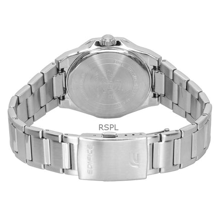 Casio Edifice Analog Stainless Steel Light Blue Dial Quartz EFR-S108DE-2AV 100M Men's Watch