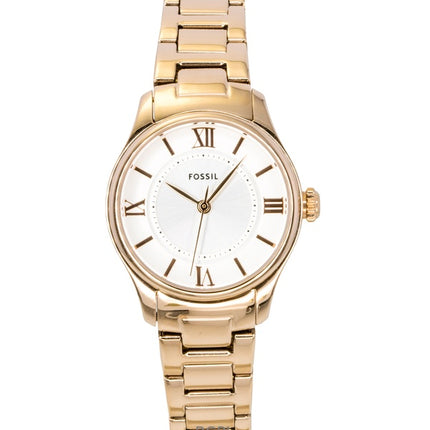 Fossil Gilmore Rose Gold Stainless Steel Silver Dial Quartz ES5420 Women's Watch