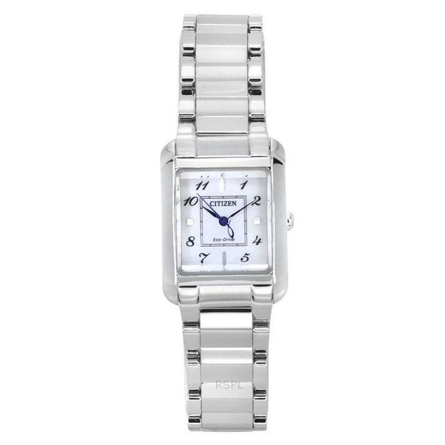 Citizen L Eco-Drive Stainless Steel Mother of Pearl Dial EW5600-87D Women's Watch