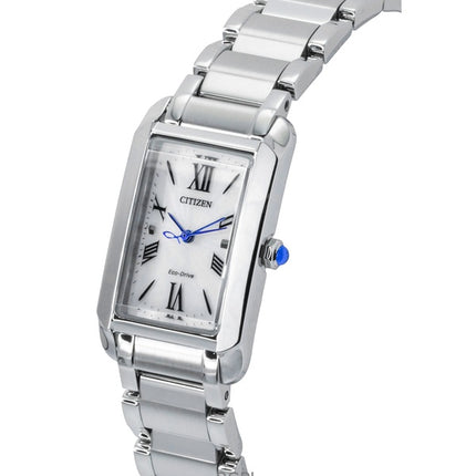 Citizen L Stainless Steel Silver Dial Eco-Drive EW5620-55A Women's Watch