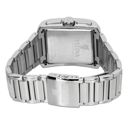 Festina Chronograph Stainless Steel Silver Dial Quartz F20635-1 Men's Watch